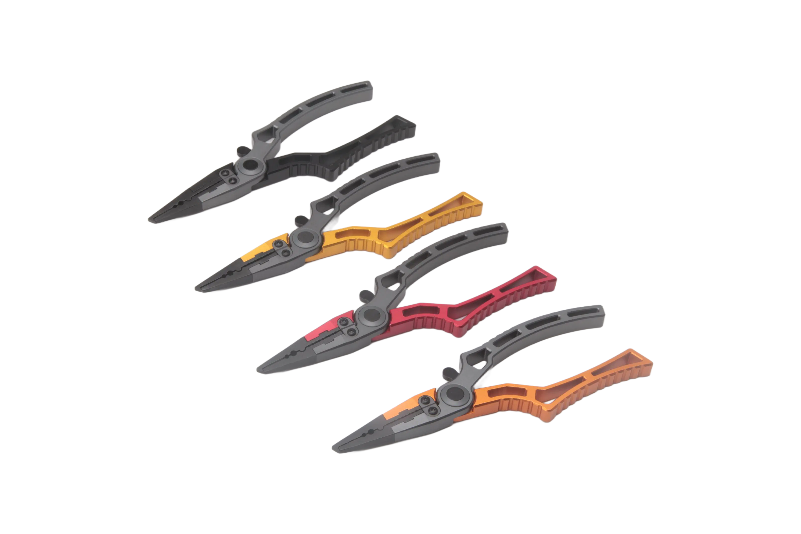 Premium Aluminum Fishing Pliers with Belt Clip - Multi-Function Angler Tool for Saltwater & Freshwater Fishing