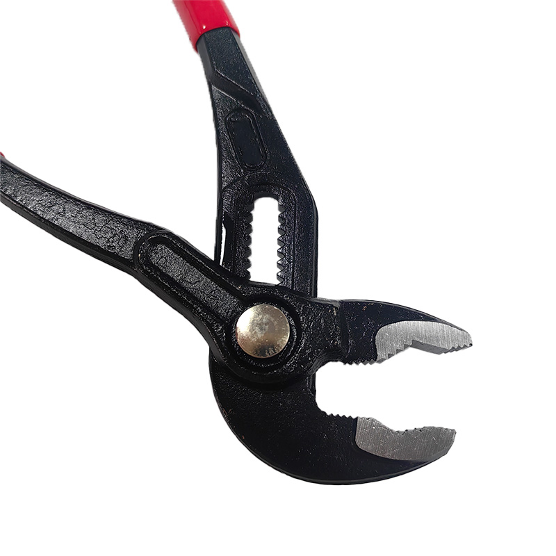 Professional Chrome Vanadium Steel Pipe Wrench - 8 Inch Large Nose Water Pump Pliers for Plumbing