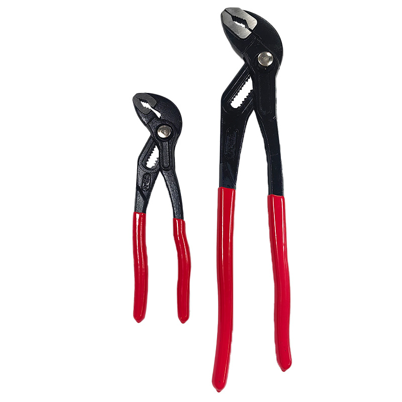 Professional Chrome Vanadium Steel Pipe Wrench - 8 Inch Large Nose Water Pump Pliers for Plumbing