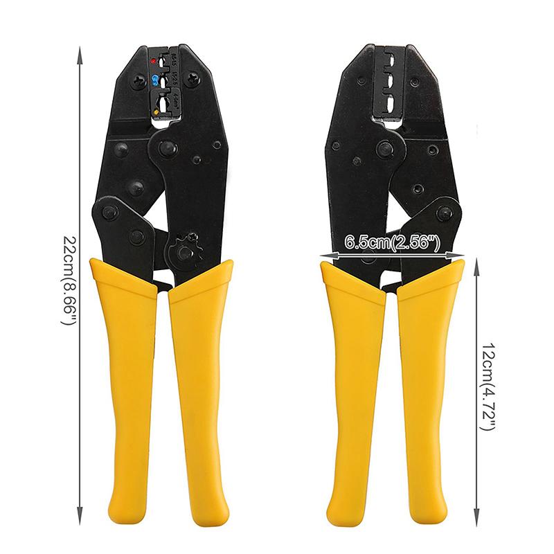 Professional Insulated Wire Crimping Tool - High Precision Crimping Pliers for Electrical Terminals