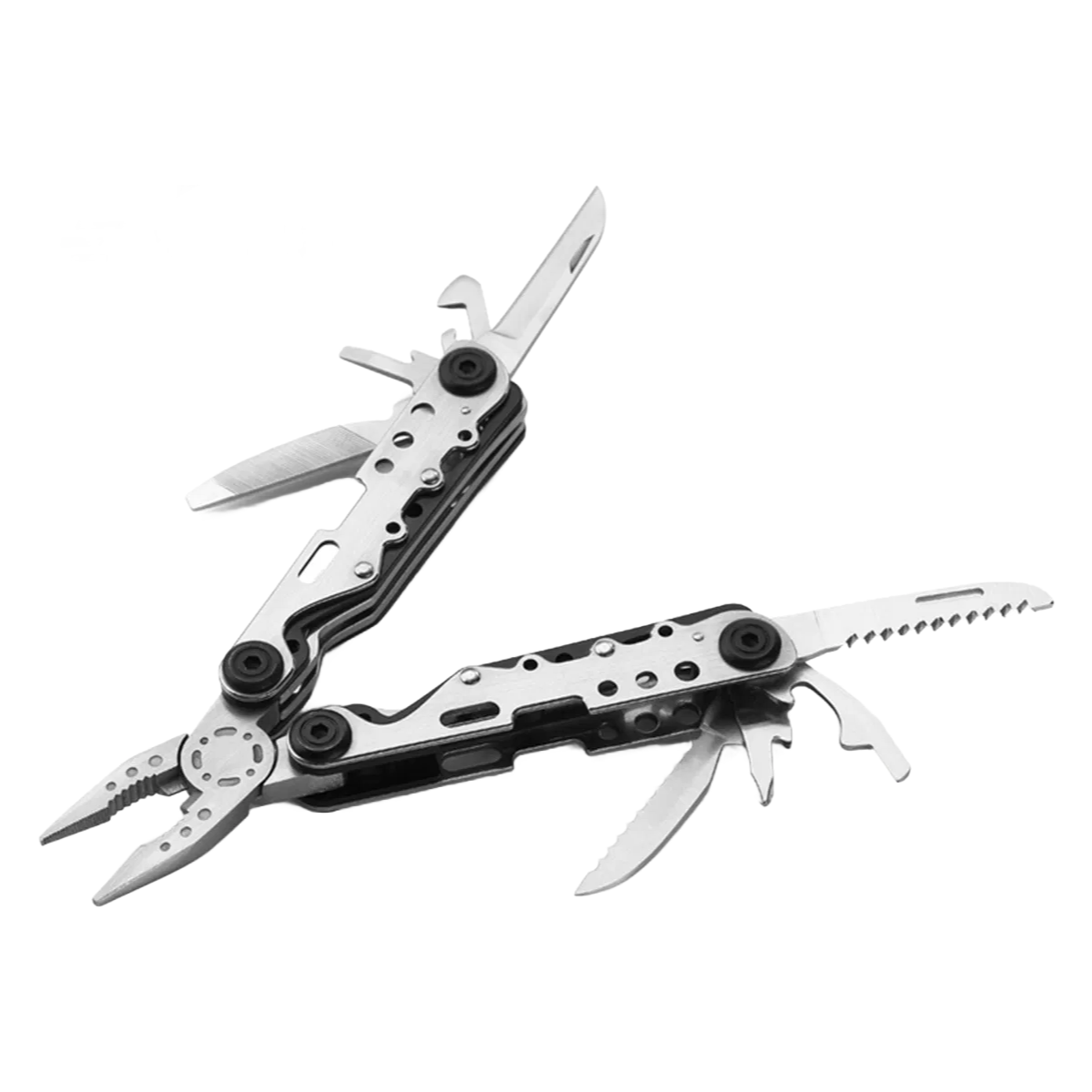 Professional Stainless Steel Multi-Function Wire Cutter Pliers - 823S Model for DIY & Outdoor Use