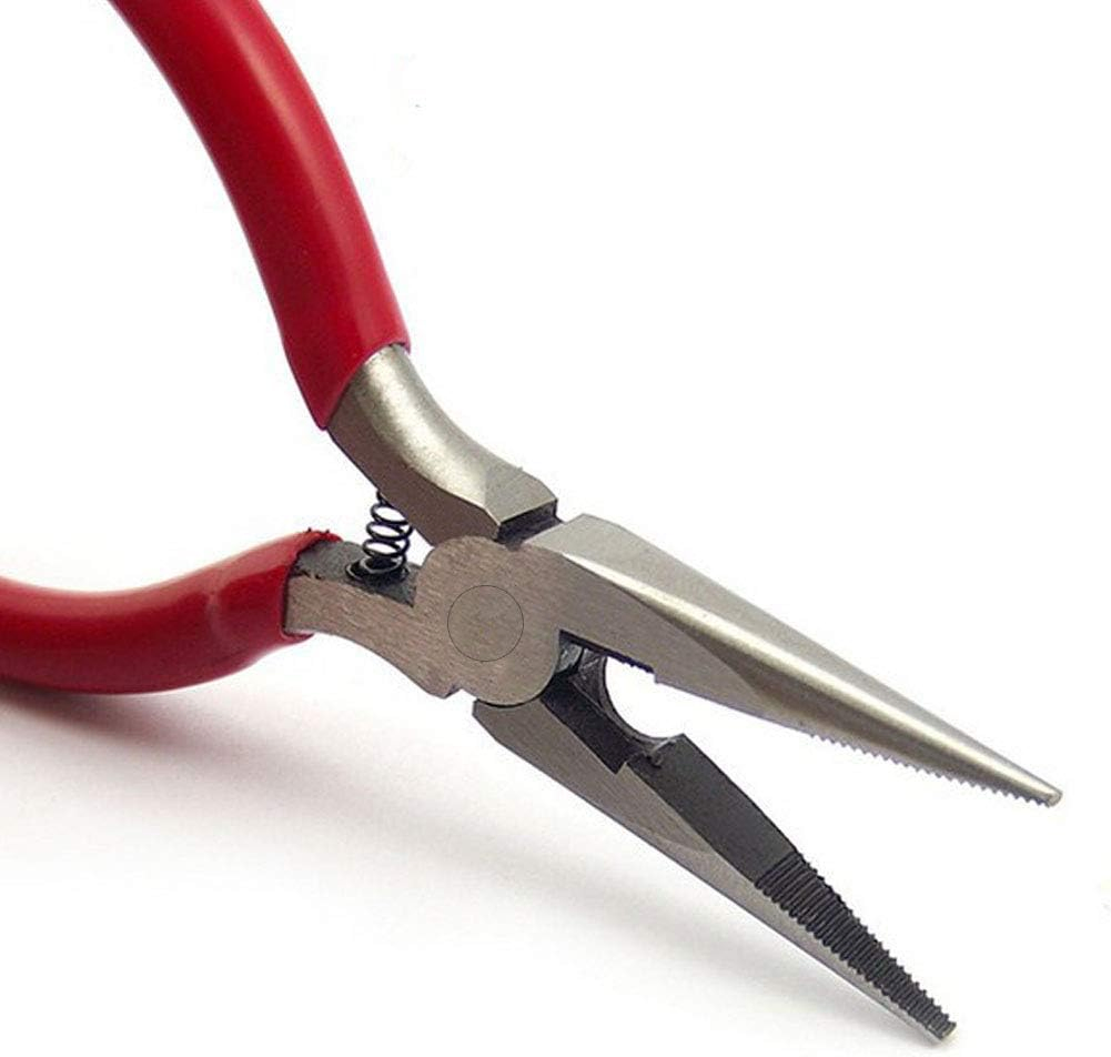 Professional OEM Needle Nose Pliers with Wire Cutter - High Carbon Steel Long Reach Tool