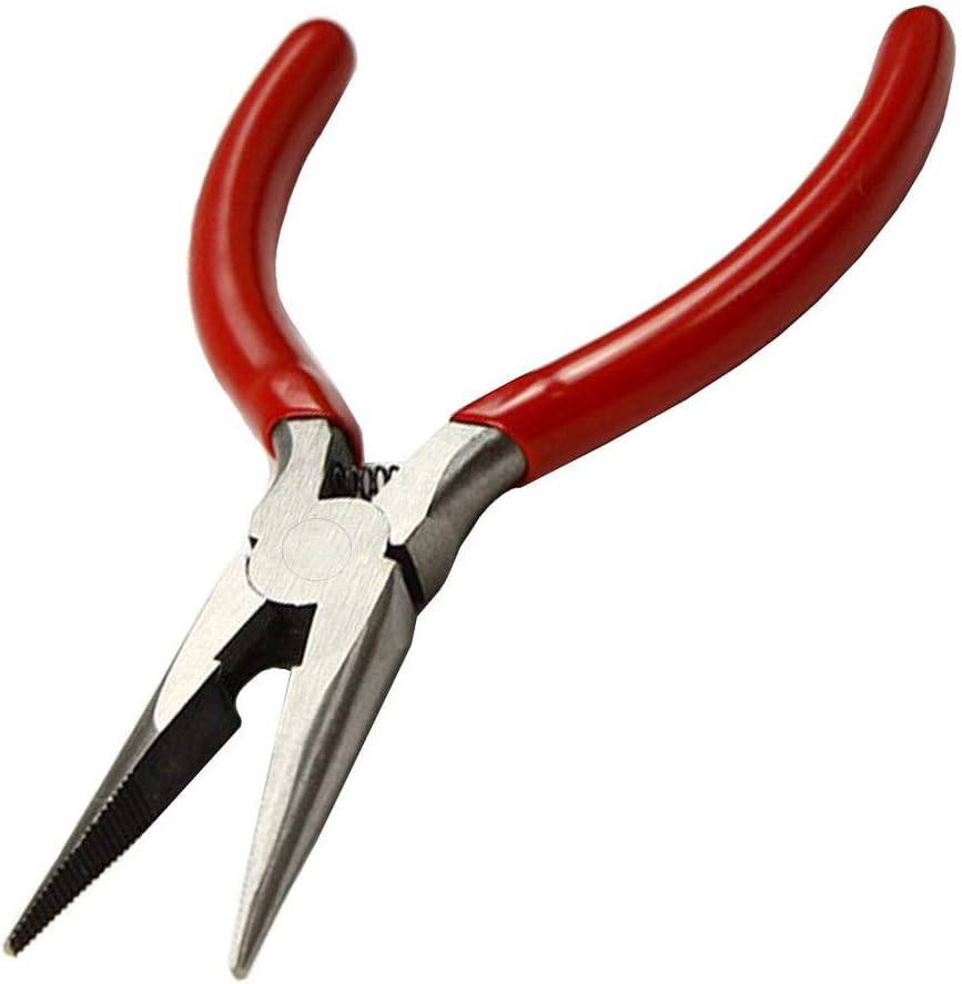 Professional OEM Needle Nose Pliers with Wire Cutter - High Carbon Steel Long Reach Tool