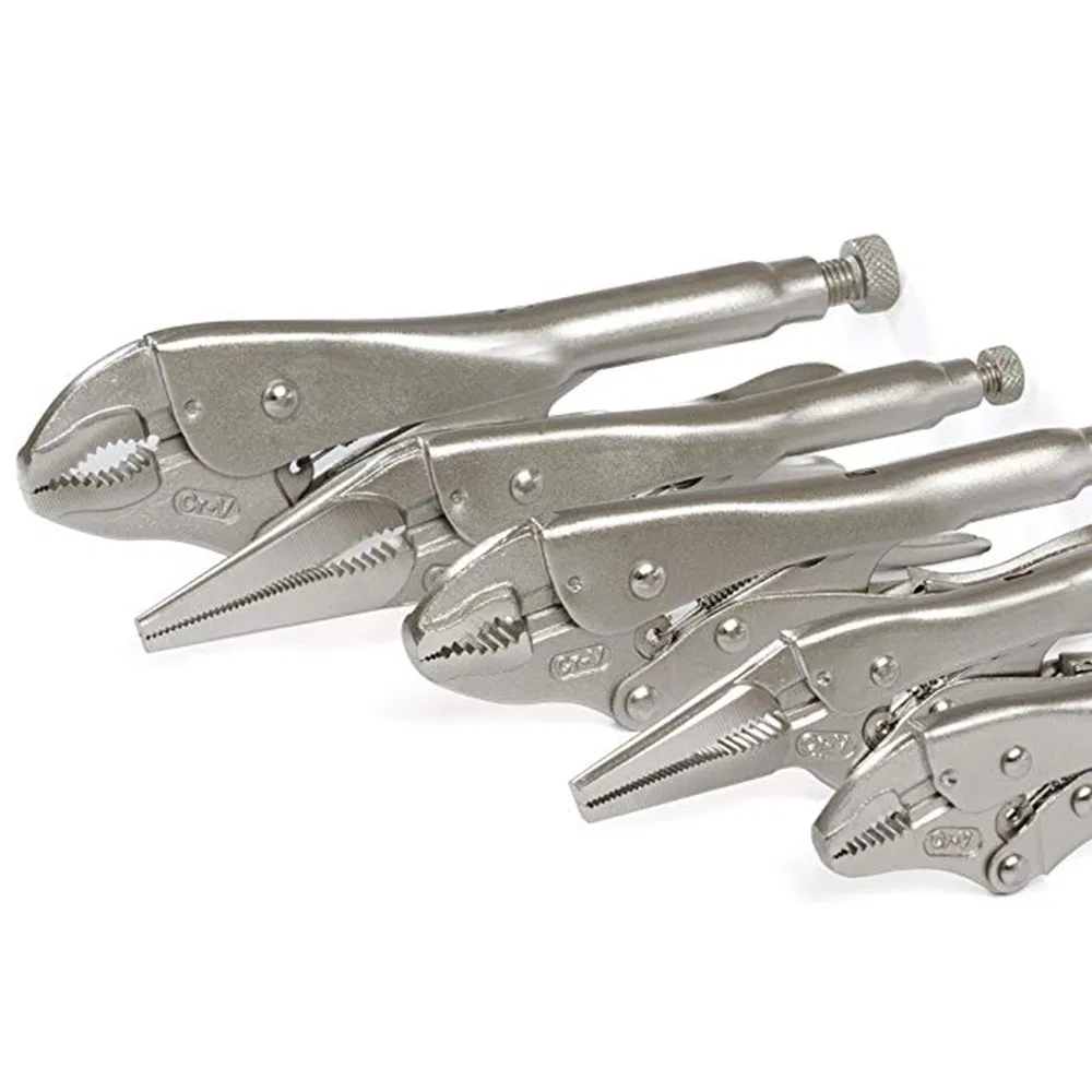 Professional 7-Inch Locking Pinch Off Plier Tool for Refrigeration and HVAC Applications