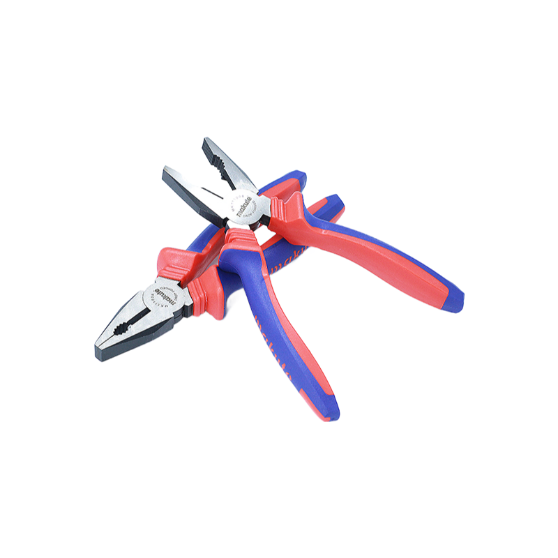 Professional Diagonal Cutting Bent Nose Combination Pliers 7 Inch Chrome Vanadium Steel Tool