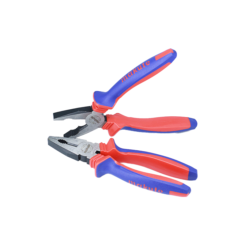 Professional Diagonal Cutting Bent Nose Combination Pliers 7 Inch Chrome Vanadium Steel Tool