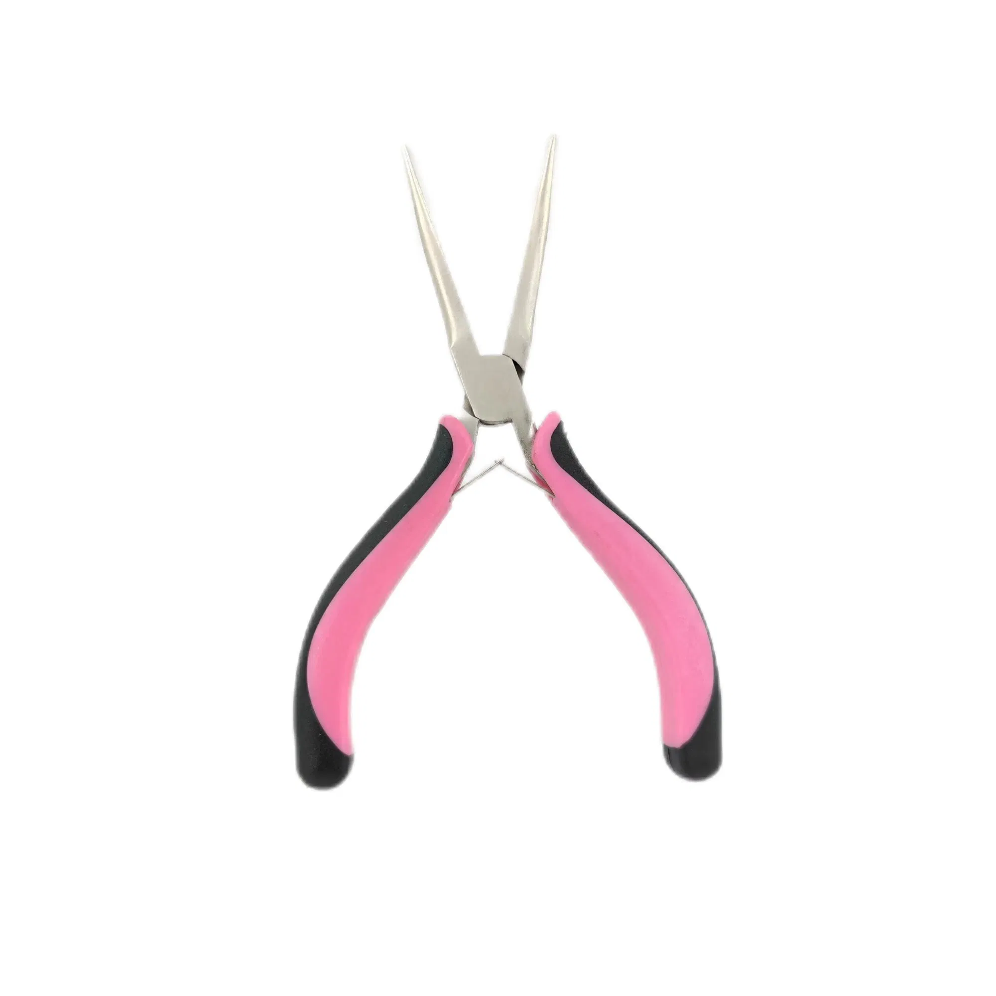 5-Piece Mini Pliers Set for Electronics Repair & Crafting - Needle Nose, Diagonal, Long Nose, End Cutting & Linesman Pliers
