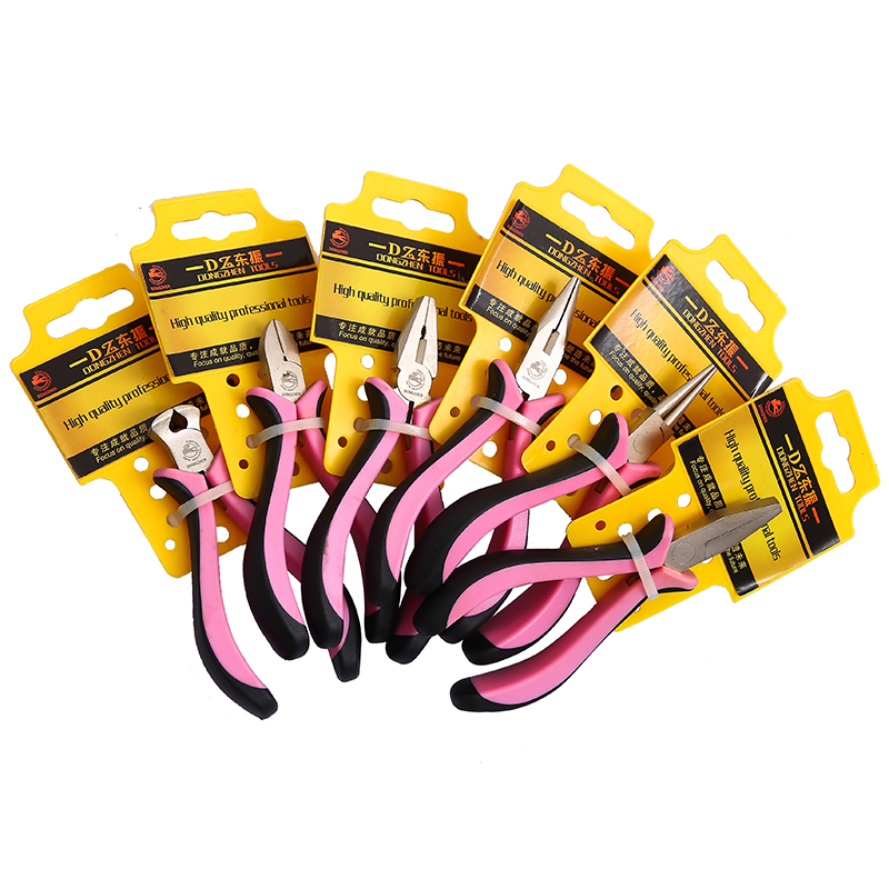 Professional Stainless Steel Combination Pliers - Heavy Duty Wire Cutters & Crimping Tools with TPR Handle