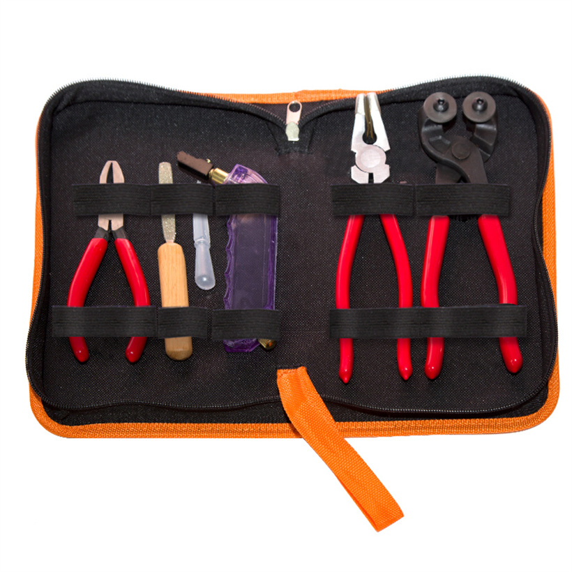 Professional Glass Cutting Tools Kit - MDT04 Stained Glass Plier & Cutter Set for DIY Projects