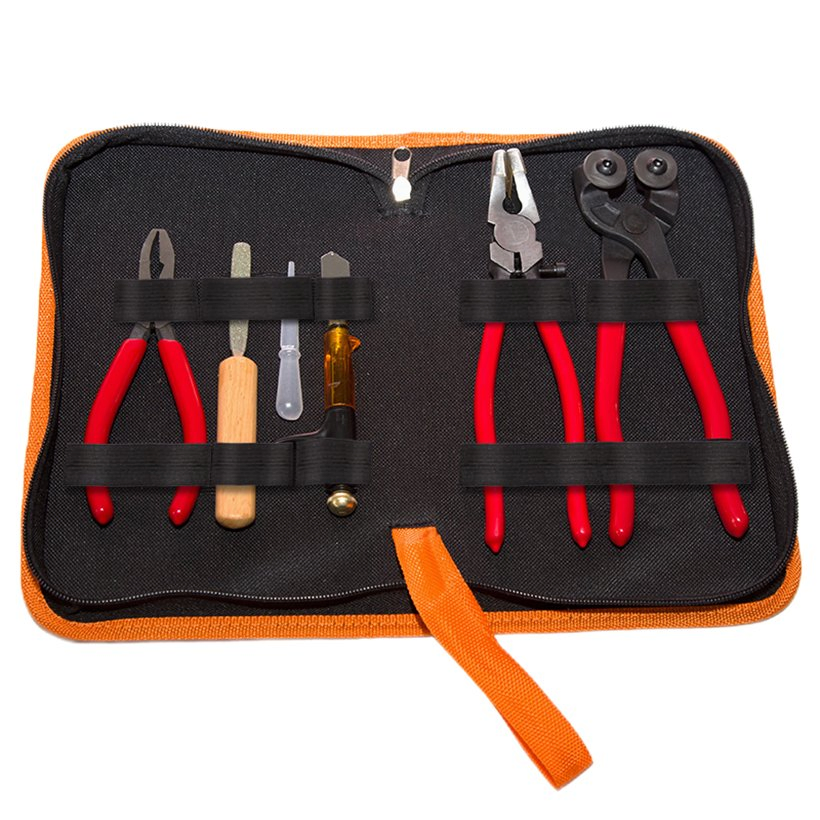 Professional Glass Cutting Tools Kit - MDT04 Stained Glass Plier & Cutter Set for DIY Projects