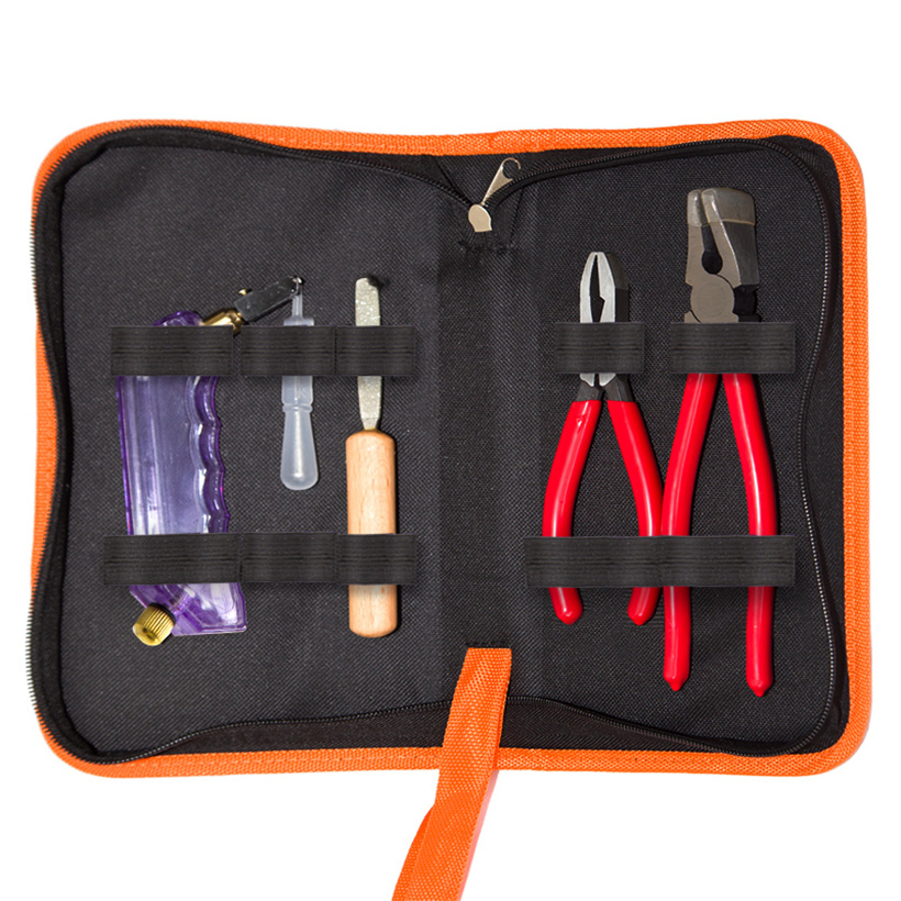 Professional Glass Cutting Tools Kit - MDT04 Stained Glass Plier & Cutter Set for DIY Projects