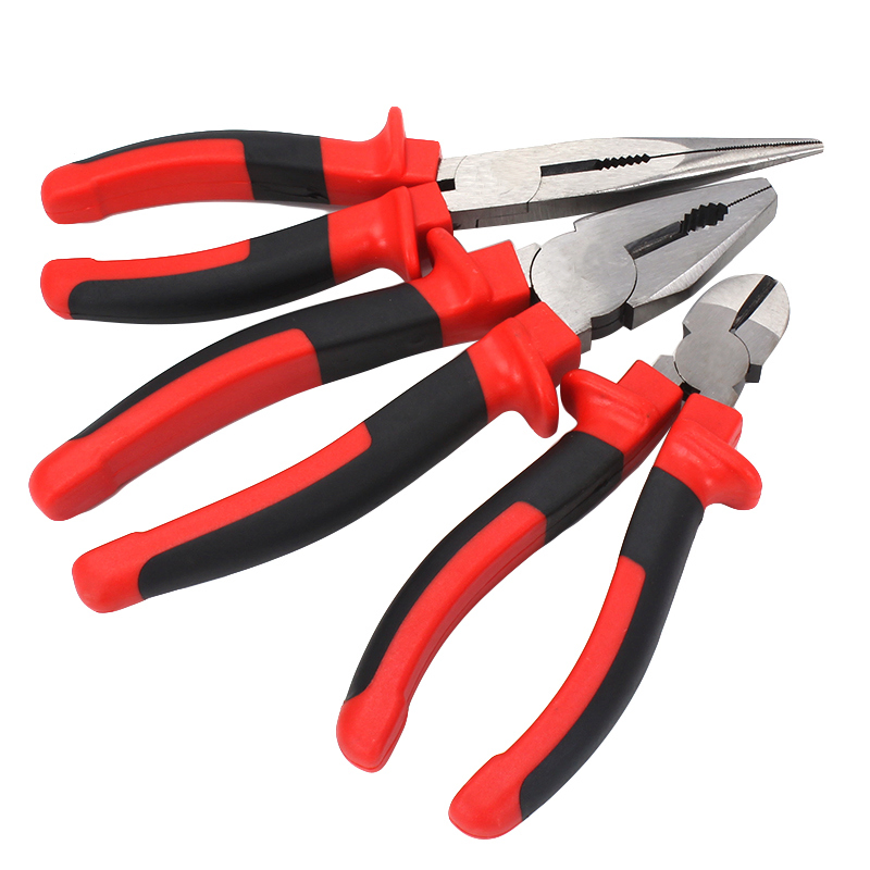 German Style 6" 8" Professional Combination Pliers - High Carbon Steel Cutting Tool