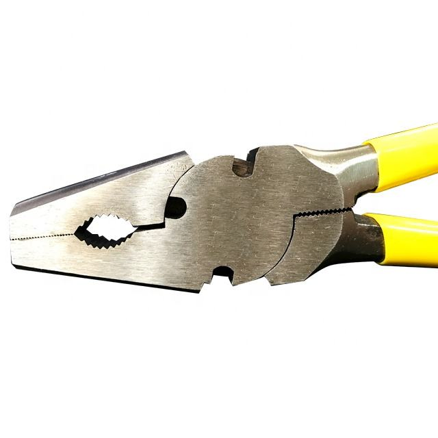 250mm Heavy Duty Steel Fencing Pliers with Hammer Head - Multi-Functional Wire Cutting Tool
