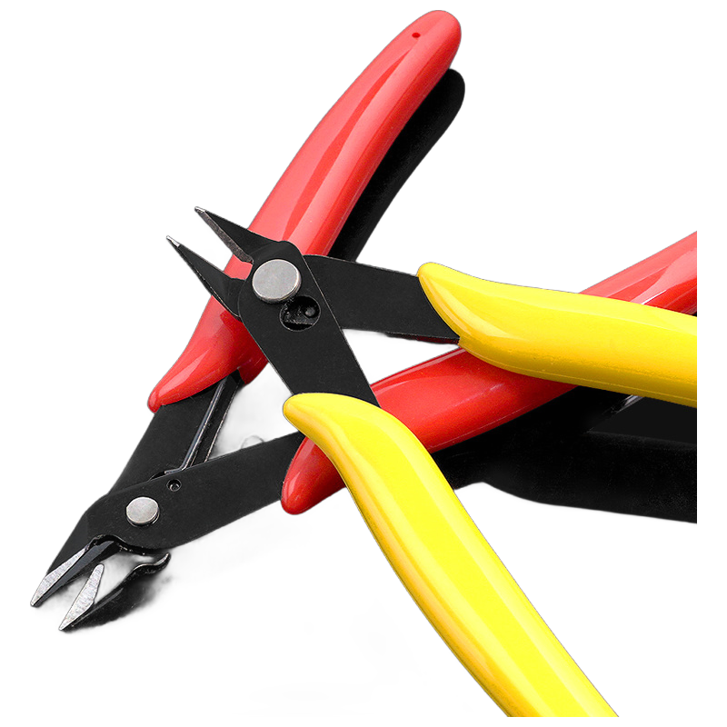 Professional Jewelry Pliers Set - Flush Cutters, Round Nose & Needle Nose Pliers for DIY Crafting