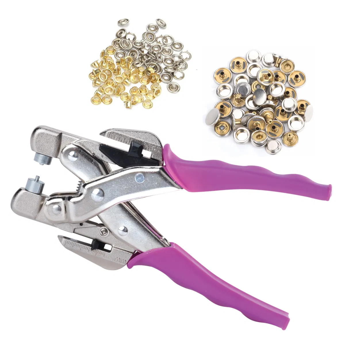 Professional 3mm 5mm Eyelet Punch Pliers for DIY Shoes Bags and Gift Cards