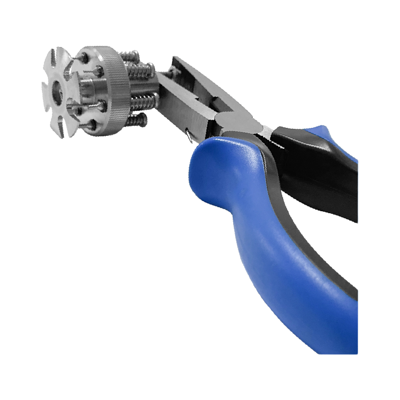 Professional Pressure Gauge Needle Extractor Pliers - 6-Pin Clamp Type Tool for Efficient Maintenance