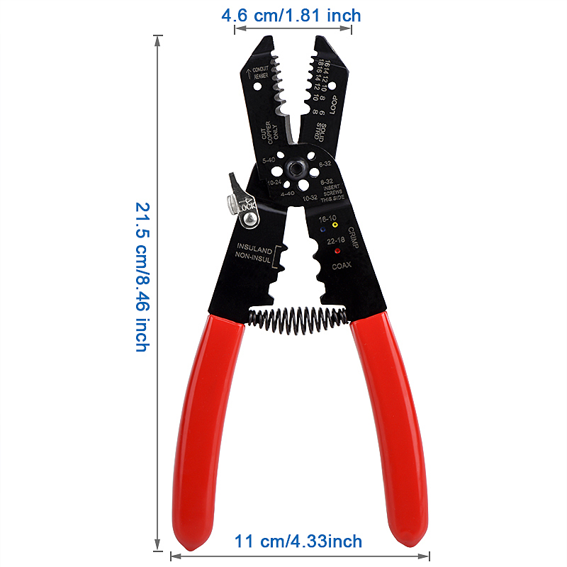 Professional Automatic Wire Stripper Pliers - Multi-Function Crimping Tool for Electrical Work
