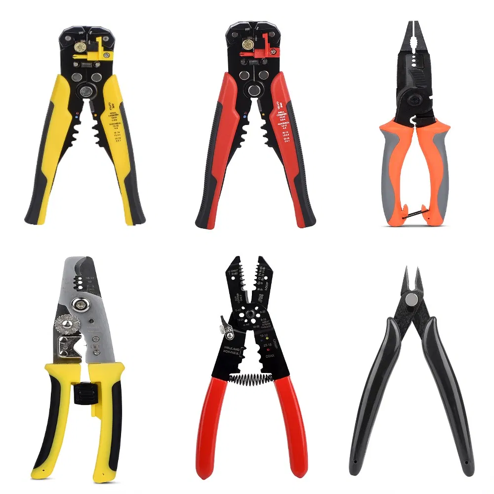 Professional Automatic Wire Stripper Pliers - Multi-Function Crimping Tool for Electrical Work