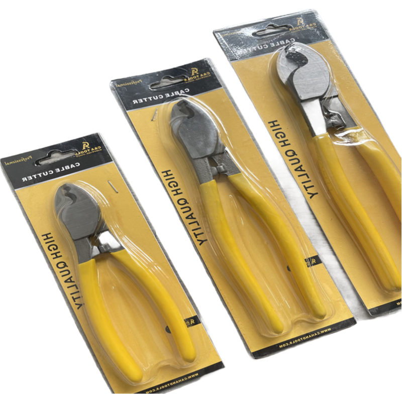 Professional Electrician Cable Scissors and Wire Stripping Pliers - High Carbon Steel Cutting Tool