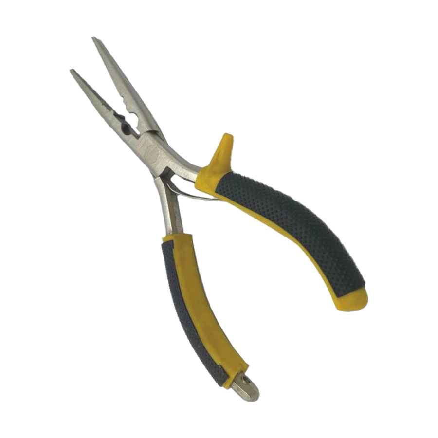 Professional Stainless Steel Fishing Pliers with Integrated Crimper - AR2180 Model