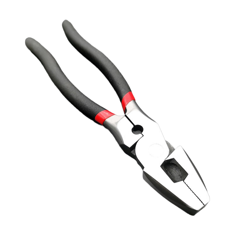 10-Inch Heavy Duty Fencing Pliers - Multi-Functional Steel Wire Fence Tool with PVC Handle