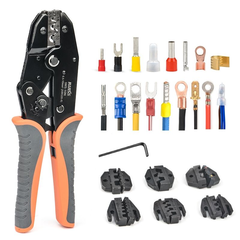 Professional Stainless Steel Terminal Crimping Pliers for Copper Nose and Wire Cutting