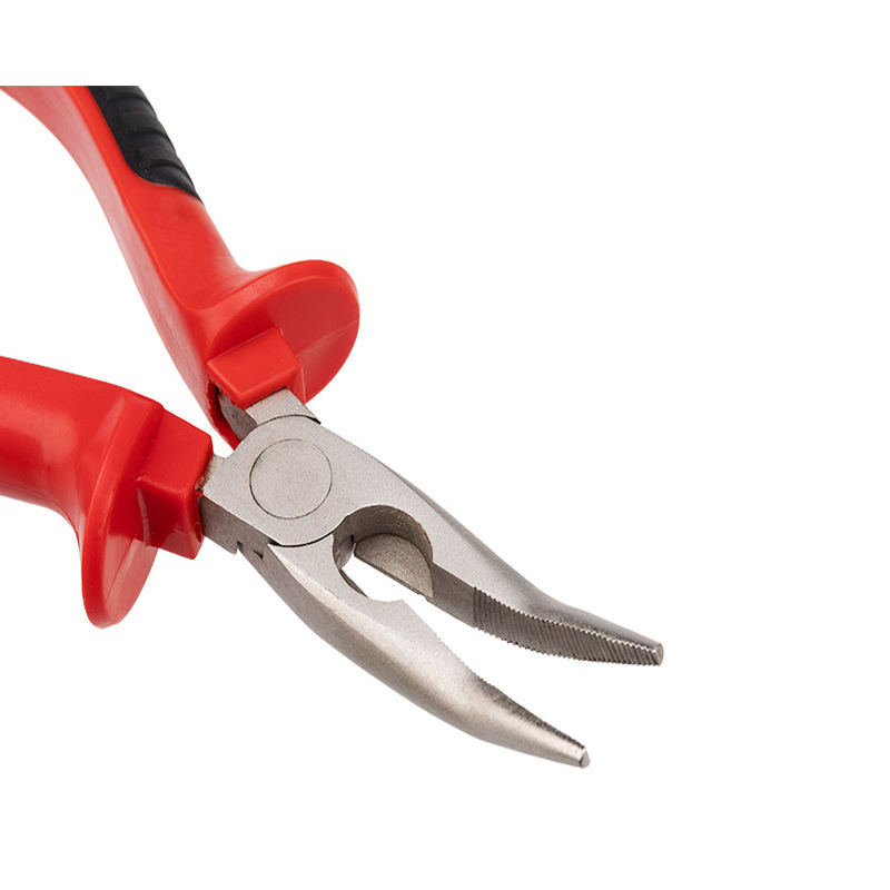 Premium 6 Inch Bent Nose Pliers 160mm - High Carbon Steel Professional Cutting Tool