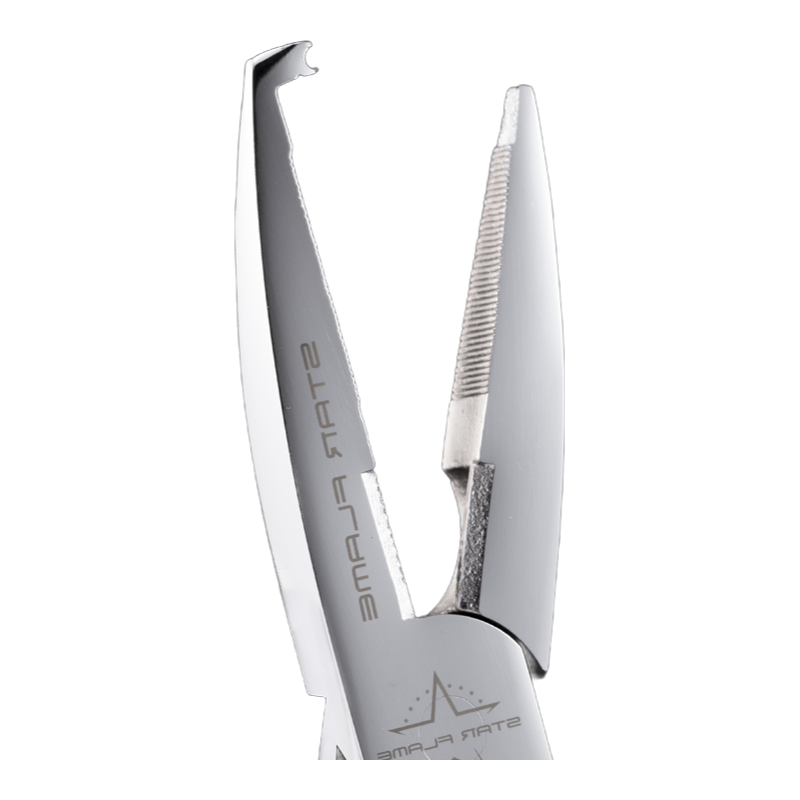 Stainless Steel Fishing Split Ring Pliers - Medium & Small Size for Saltwater Anglers