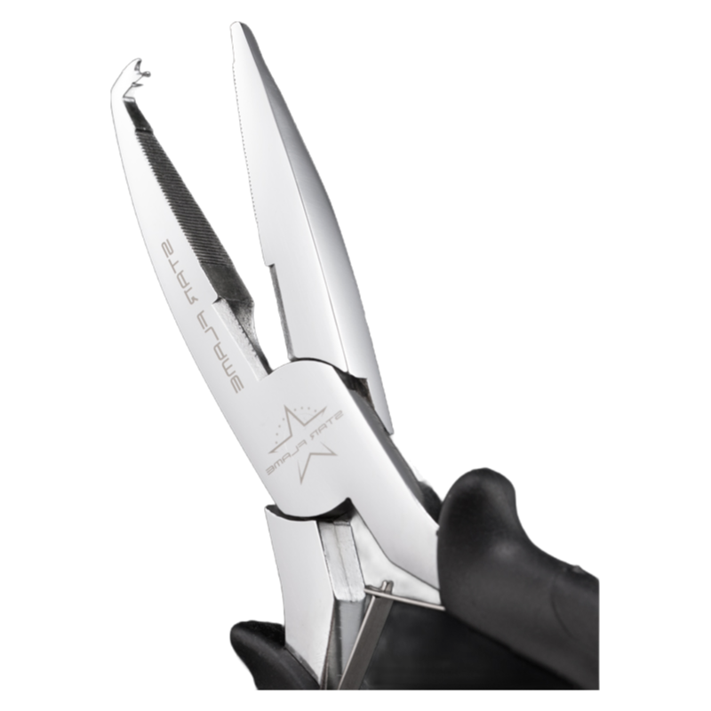 Stainless Steel Fishing Split Ring Pliers - Medium & Small Size for Saltwater Anglers
