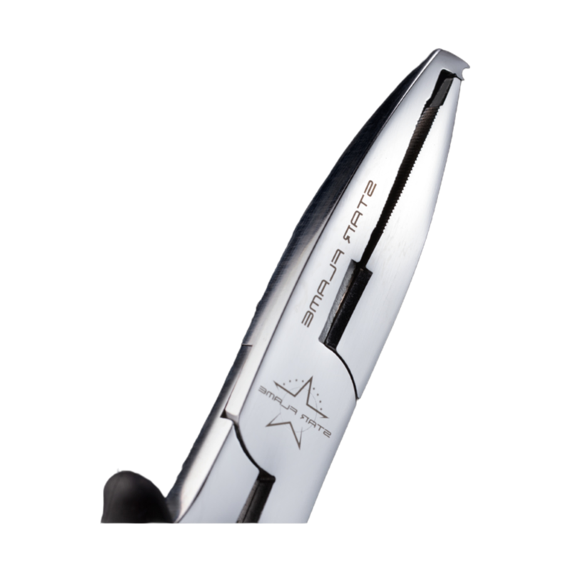 Stainless Steel Fishing Split Ring Pliers - Medium & Small Size for Saltwater Anglers