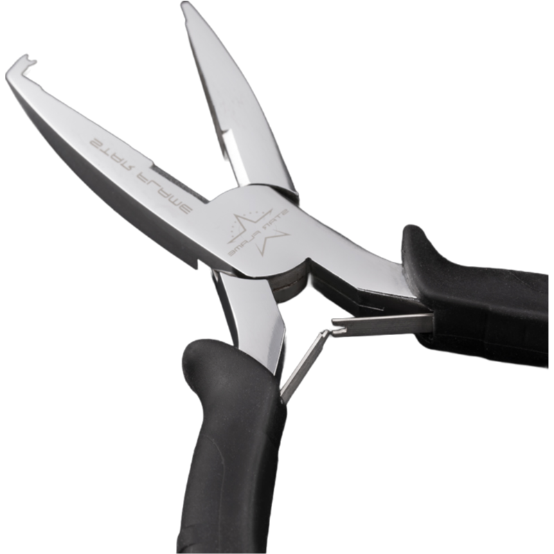 Stainless Steel Fishing Split Ring Pliers - Medium & Small Size for Saltwater Anglers