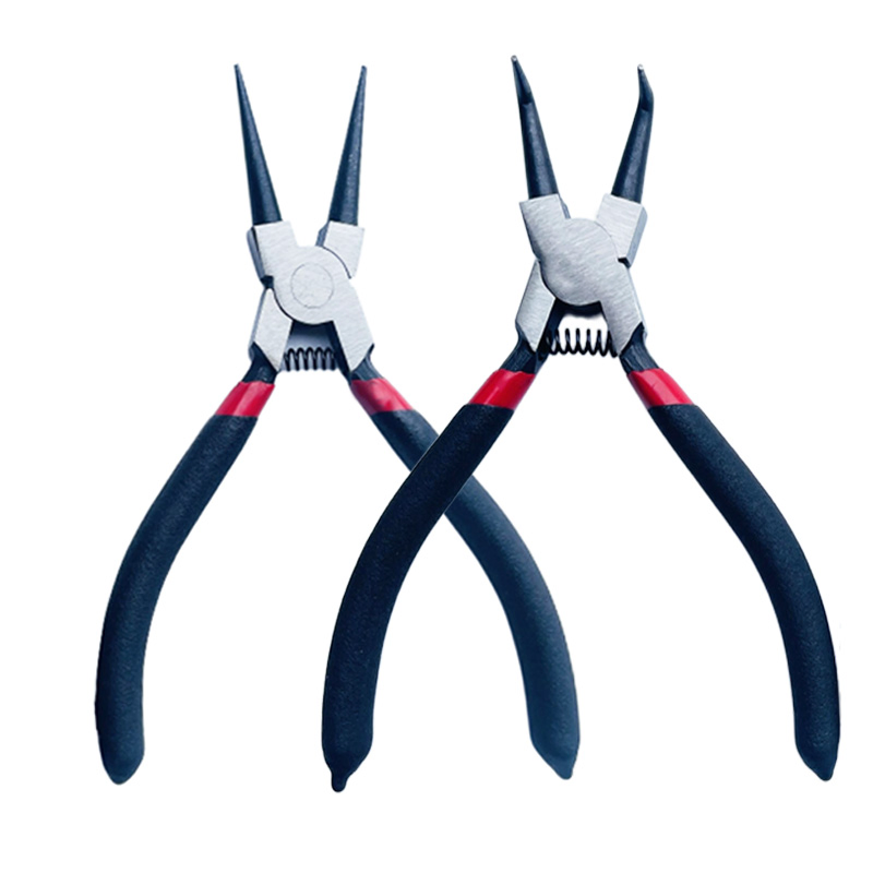 Professional Multi-Size Circlip Pliers Set for Internal and External Retaining Rings - High Carbon Steel Hand Tools