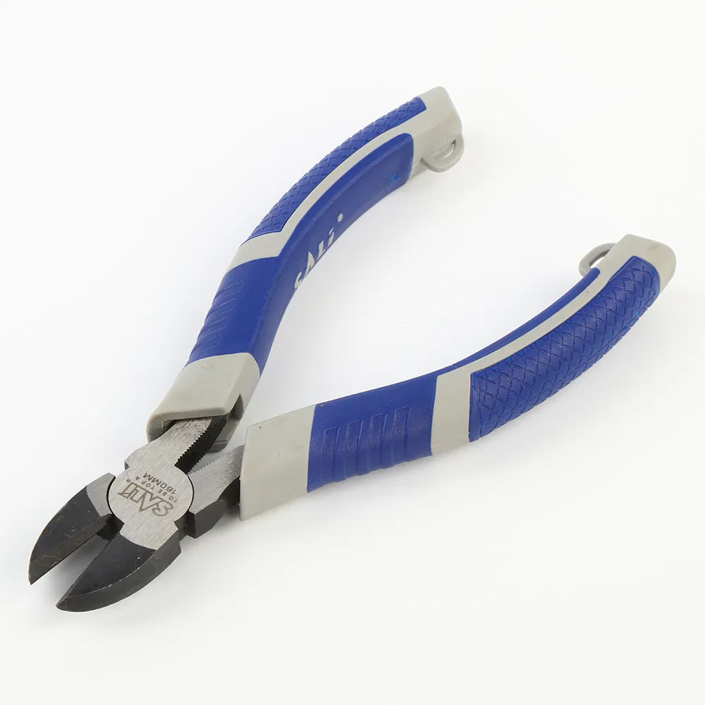 SALI 55# Carbon Steel American Diagonal-Cutting Pliers - Professional Wire Cutting Tool (6inch/8inch)