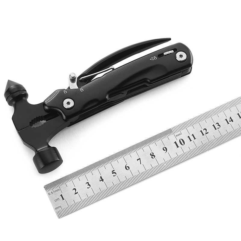 Premium Stainless Steel Multi-Function Pliers Pocket Knife with Thumb Knob for Outdoor Tools