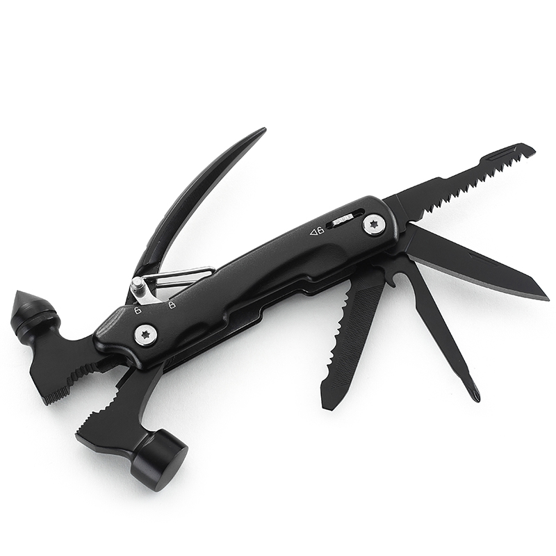 Premium Stainless Steel Multi-Function Pliers Pocket Knife with Thumb Knob for Outdoor Tools