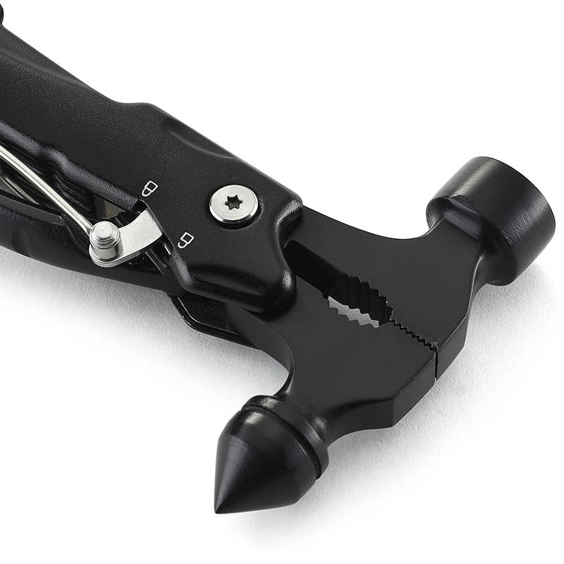 Premium Stainless Steel Multi-Function Pliers Pocket Knife with Thumb Knob for Outdoor Tools