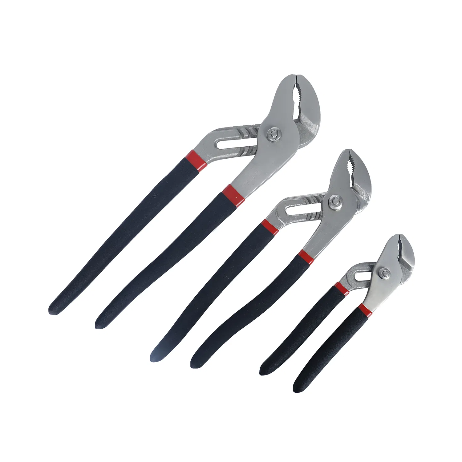 High Carbon Steel Pliers Set - Professional 55# Carbon Steel Needle Nose & Locking Pliers for Hardware Projects