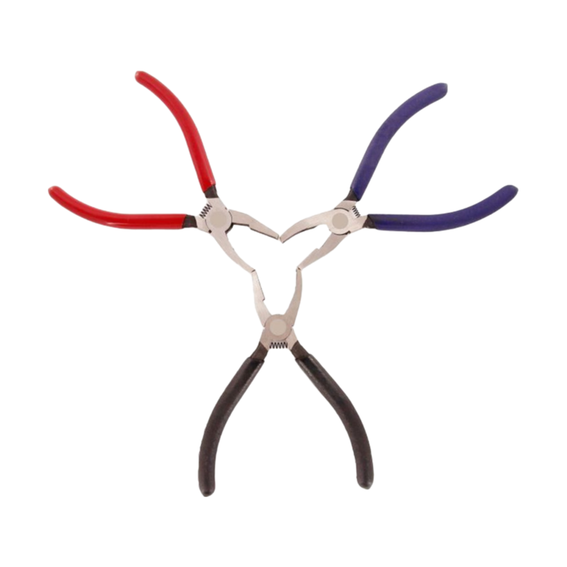 Professional Glass Breaker Pliers with Serrated Jaws for Precise Glass Cutting