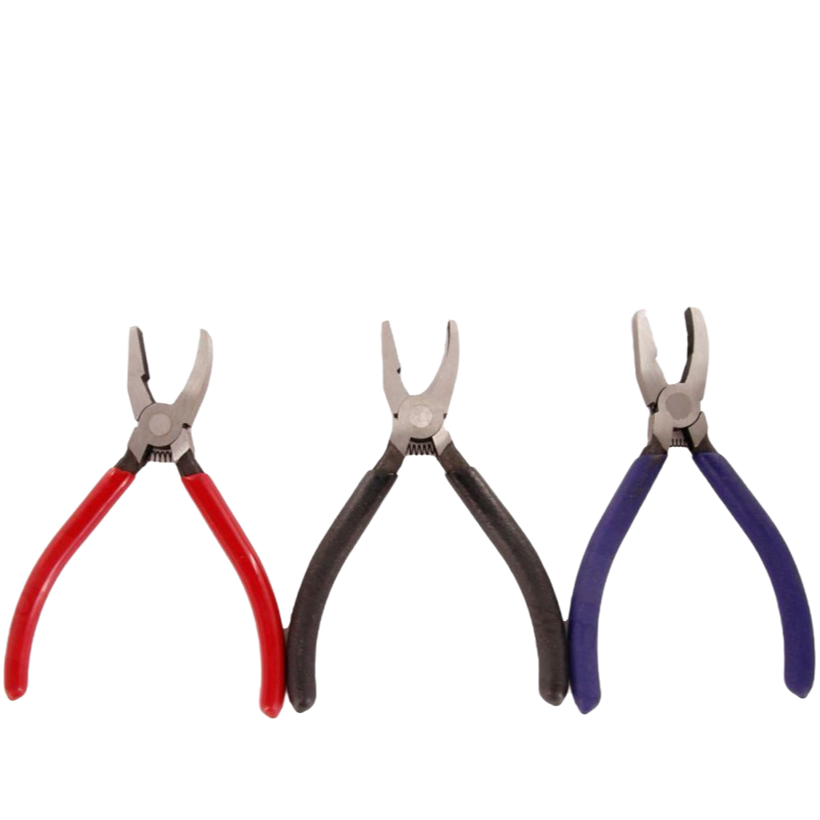 Professional Glass Breaker Pliers with Serrated Jaws for Precise Glass Cutting