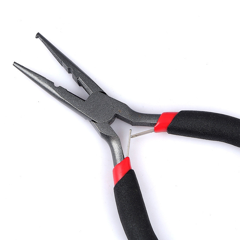 Stainless Steel Straight Nose Cutting Pliers FT91013 - 5.5" Split Ring Fishing Pliers for Wire Stripping & Crimping