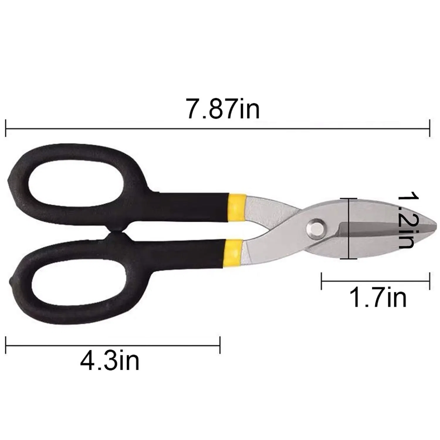 High-Quality Metal Cutter for Sheet Metal and Stainless Steel Cutting - 55# Steel Forged