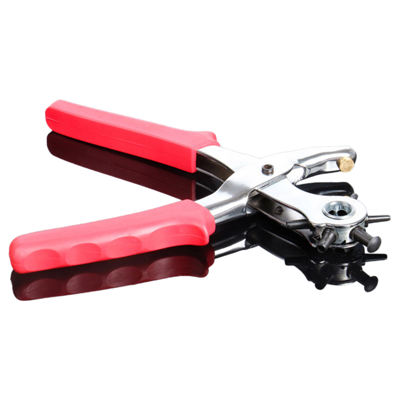 Wholesale Hand Press Five Claw Buckle Pliers & PP - 09 Leather Punch Plier, Customizable Stainless Steel Punching Tool with Metallic Handle