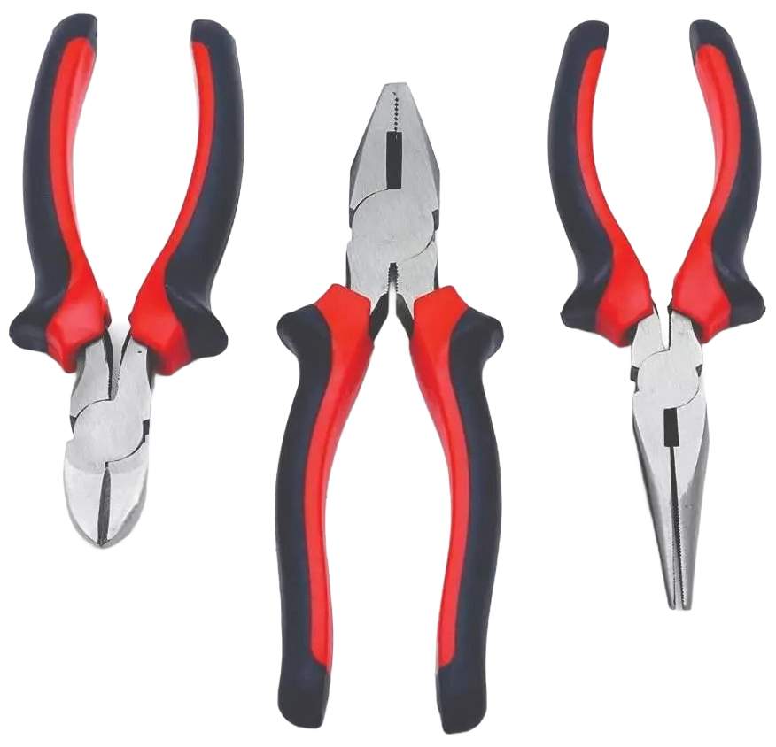 Premium Quality 150mm Hand Tools Set Including Long Nose and Side Cutting Pliers