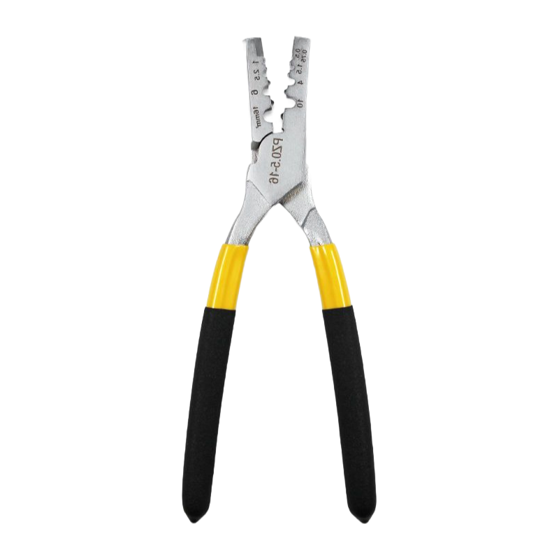 OEM PZ0.5-16 Crimping Pliers - Yellow and Black Industrial Grade Cable Sleeve Crimper