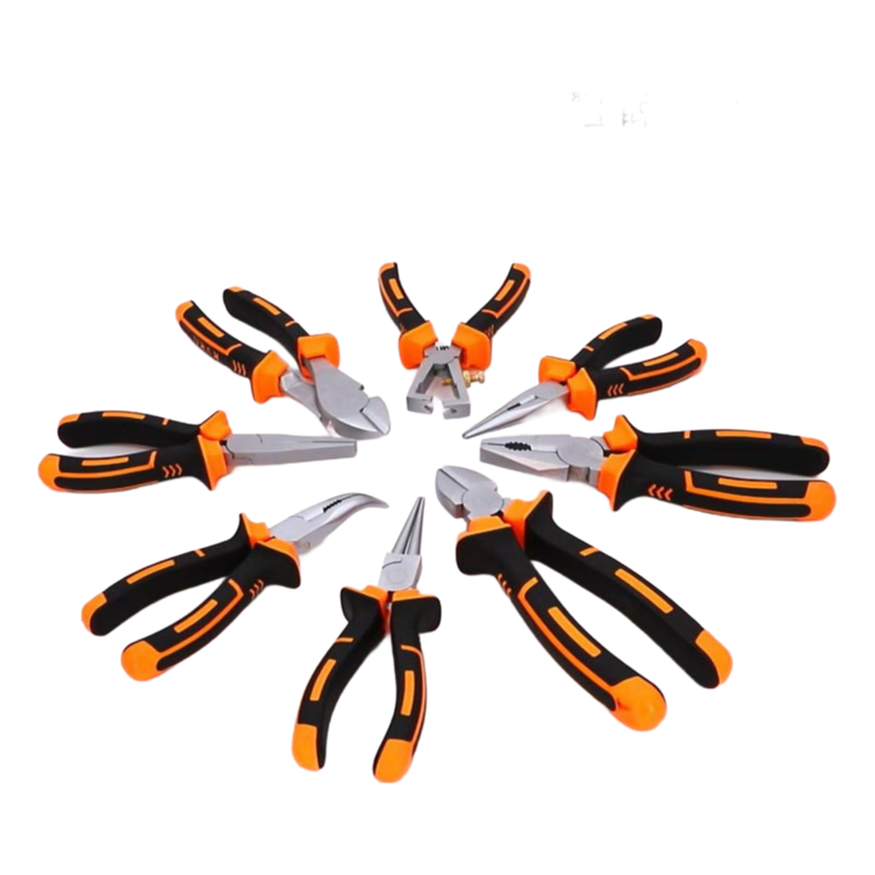 Bulk Order Combination Pliers - Heavy Duty 45# Carbon Steel Pliers with Precision Milled Jaws