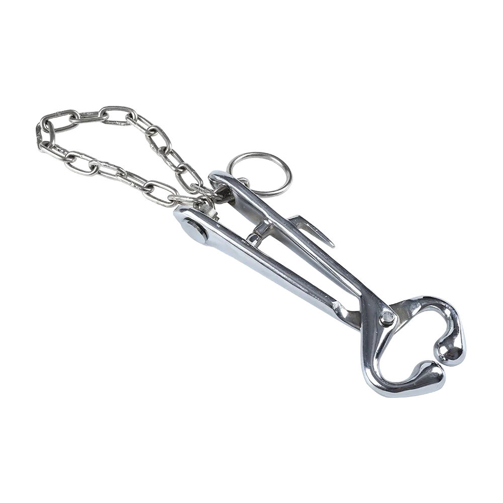 China - Made KD708 Bull Holder for Cattle, ZJKR Trademark, 20cm Stainless Steel, Factory Direct Wholesale & Custom Supply