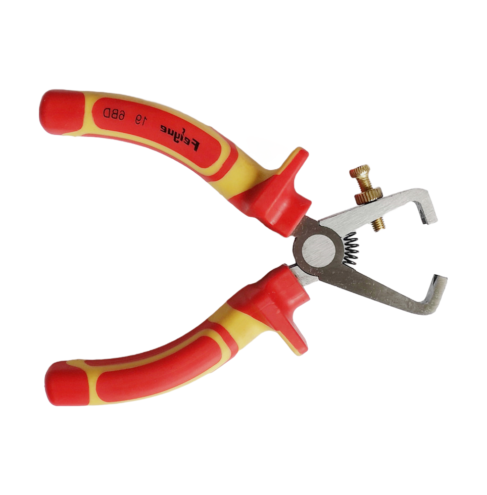 Bulk Order VDE Wire Stripper Pliers - Ergonomic Design Electrical Maintenance Tools 6 Inch