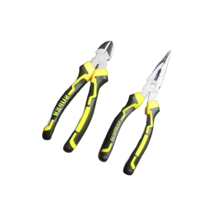 High Carbon Steel Diagonal Cutting Pliers with TPR Handle for Industrial Use and Customization