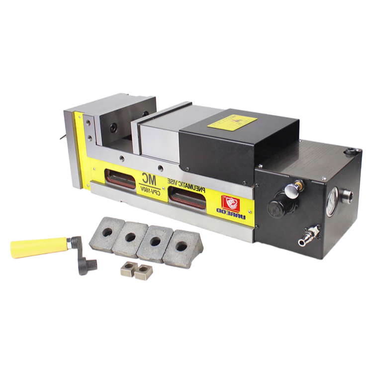 CPV-160V Pneumatic Vise for CNC Machining Center with 6000KG Clamping Force and CE Certification