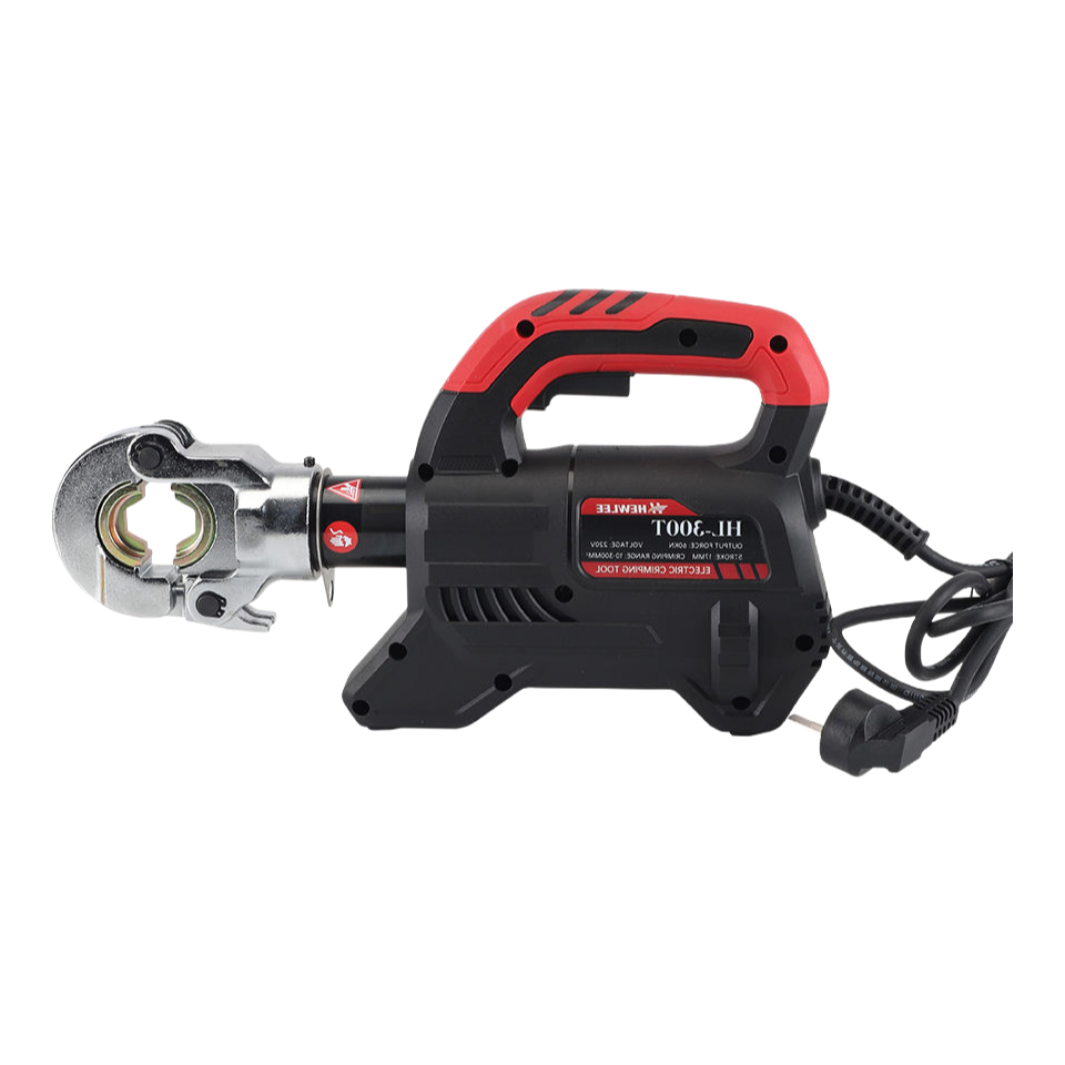 Industrial Grade Electric Hydraulic Crimper with 12 Die Sets (10-300mm²) for Professional Use